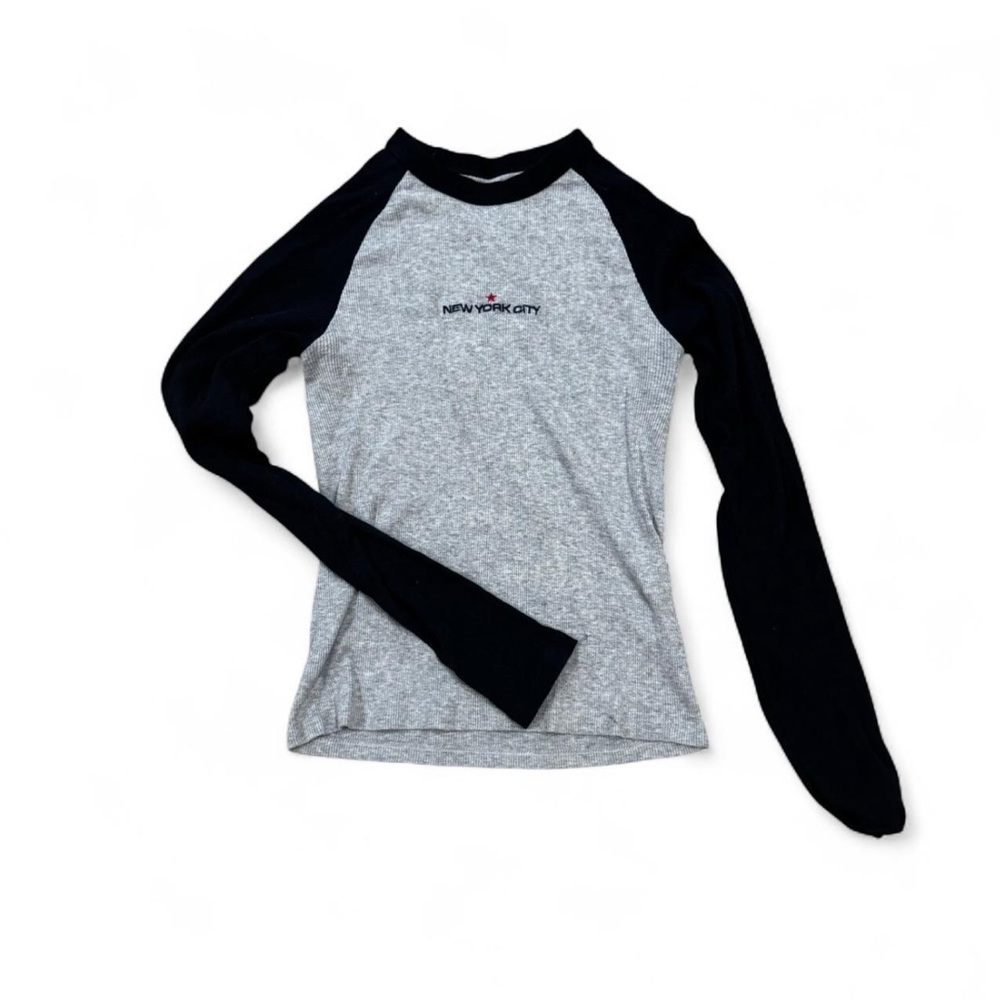Brandy Melville NYC Baseball Tee